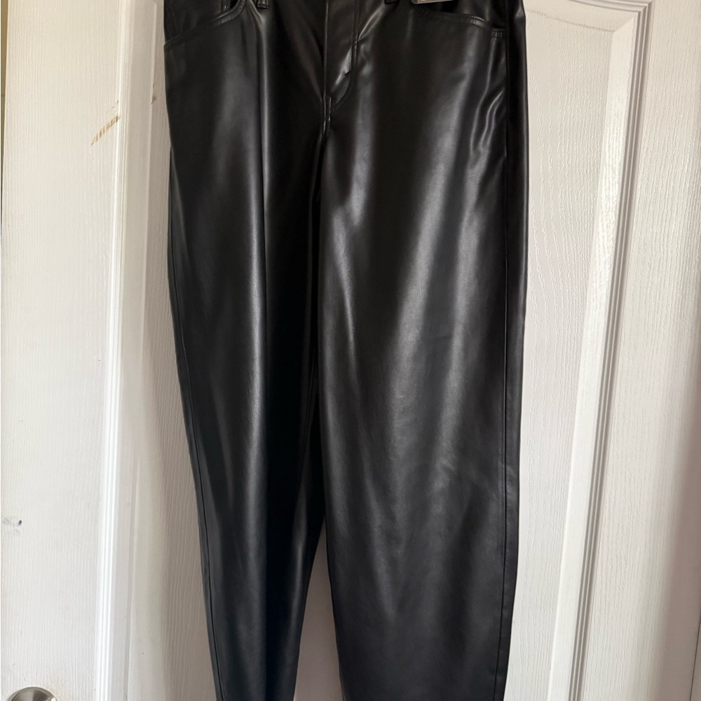Levi's Black Baggy Dad Pants